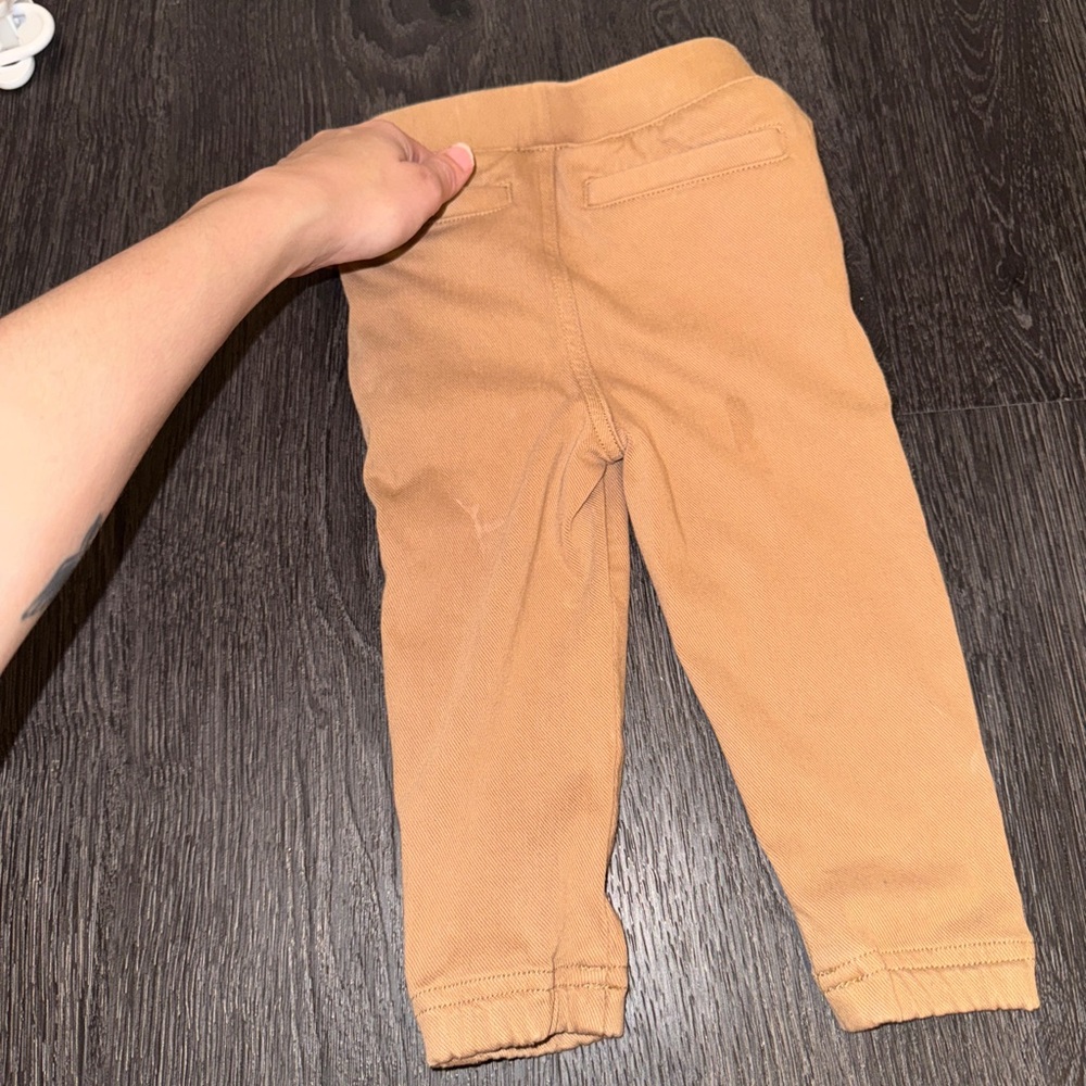 Little Sleepies Tan Caramel Jogger Bamboo Bottoms Baby 18-24